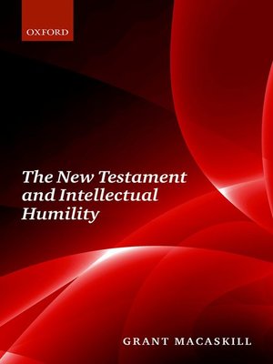 cover image of The New Testament and Intellectual Humility